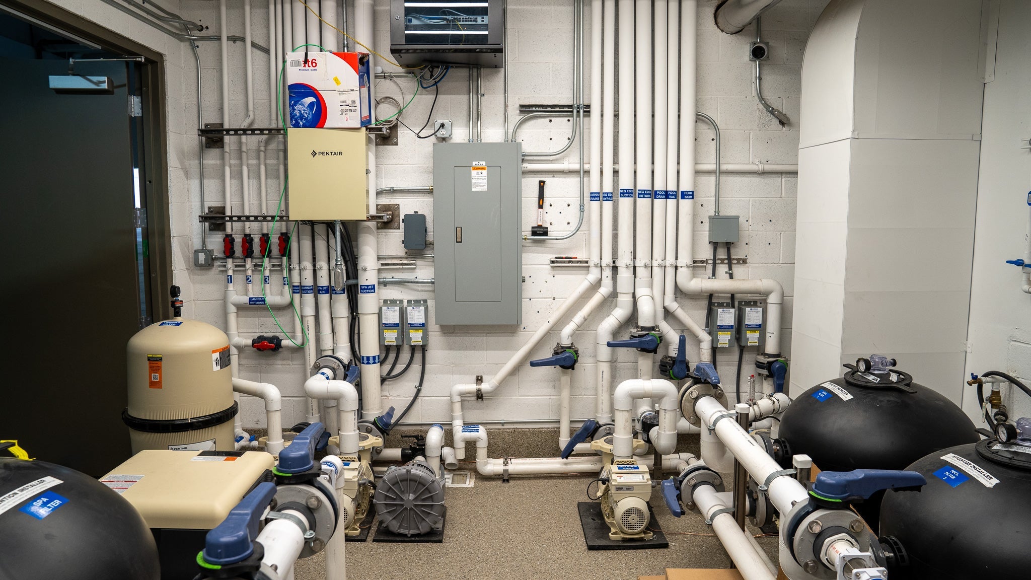 The Halsten Luxury Apartments Pool/Spa Equipment Room – JMax Plumbing